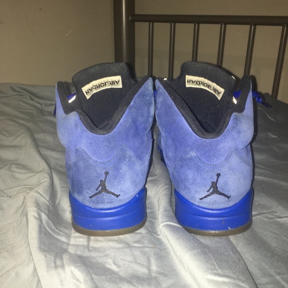 Jordan 5 Blue Suede - Picture 4 of 4